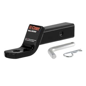 Class 3 7,500 lbs. 2 in. Drop Trailer Hitch Ball Mount Draw Bar with Pin (2 in. Shank, 7-1/2 in. Long, in Bag)
