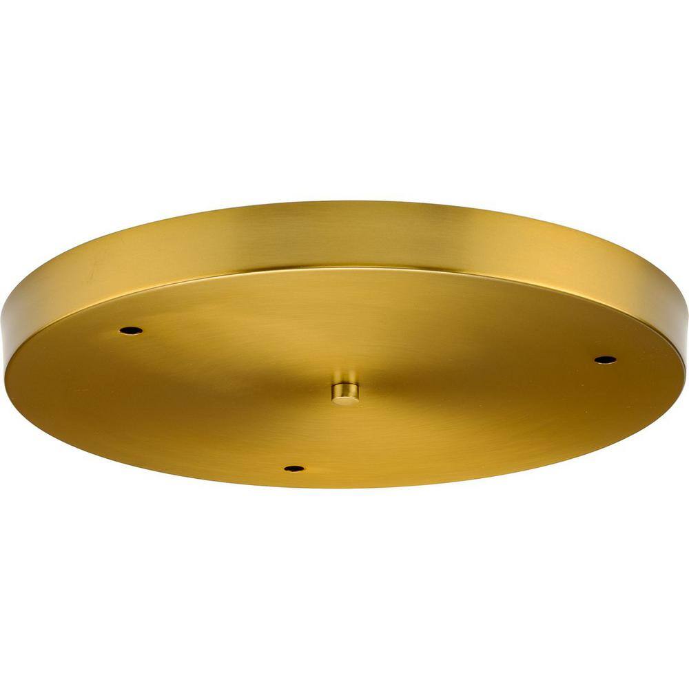 Brushed Bronze Round Pendant Canopy Kit for 3 Pendants