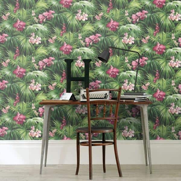 Global Fusion Pink Flamingo Wallpaper G56406 - The Home Depot