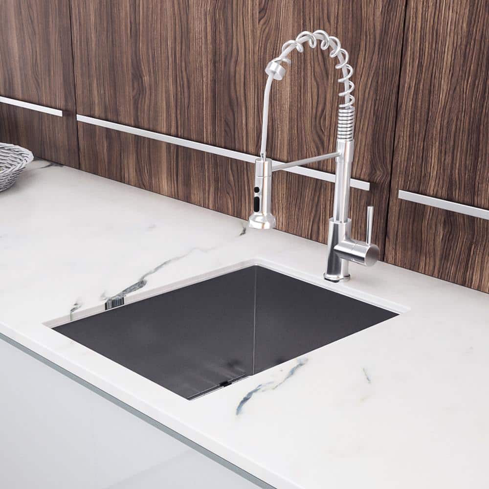 18" Stainless Steel Single Bowl Undermount Kitchen Sink