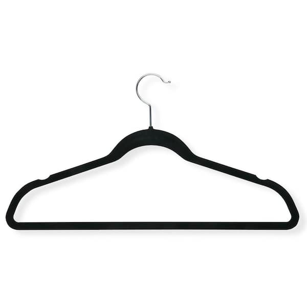 Honey-Can-Do Black Nylon Hangers 12-Pack