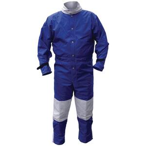 Large Nylon Blast Suit in Blue