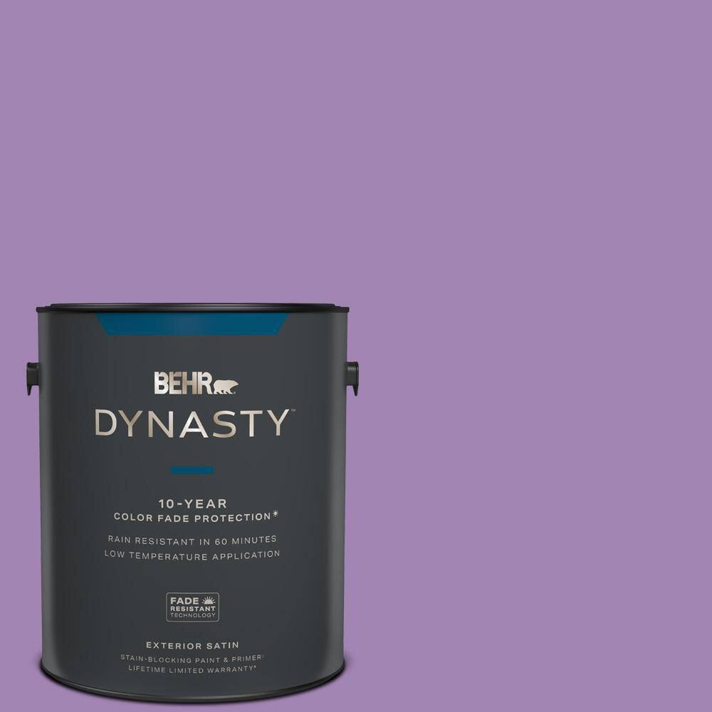 BEHR DYNASTY 1 gal. 660B6 Daylight Lilac Satin Exterior Stain