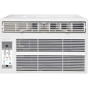 10,000 BTU 115-Volt Window Air Conditioner and Dehumidifier with Remote Control, 450 sq. ft. in White