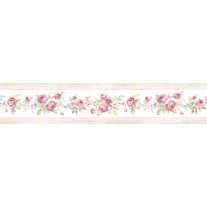 White Wedding Wallpaper Border Vinyl Roll (Covers 56 sq. ft.)