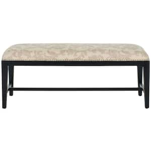 Zambia Taupe And Beige Print Bench