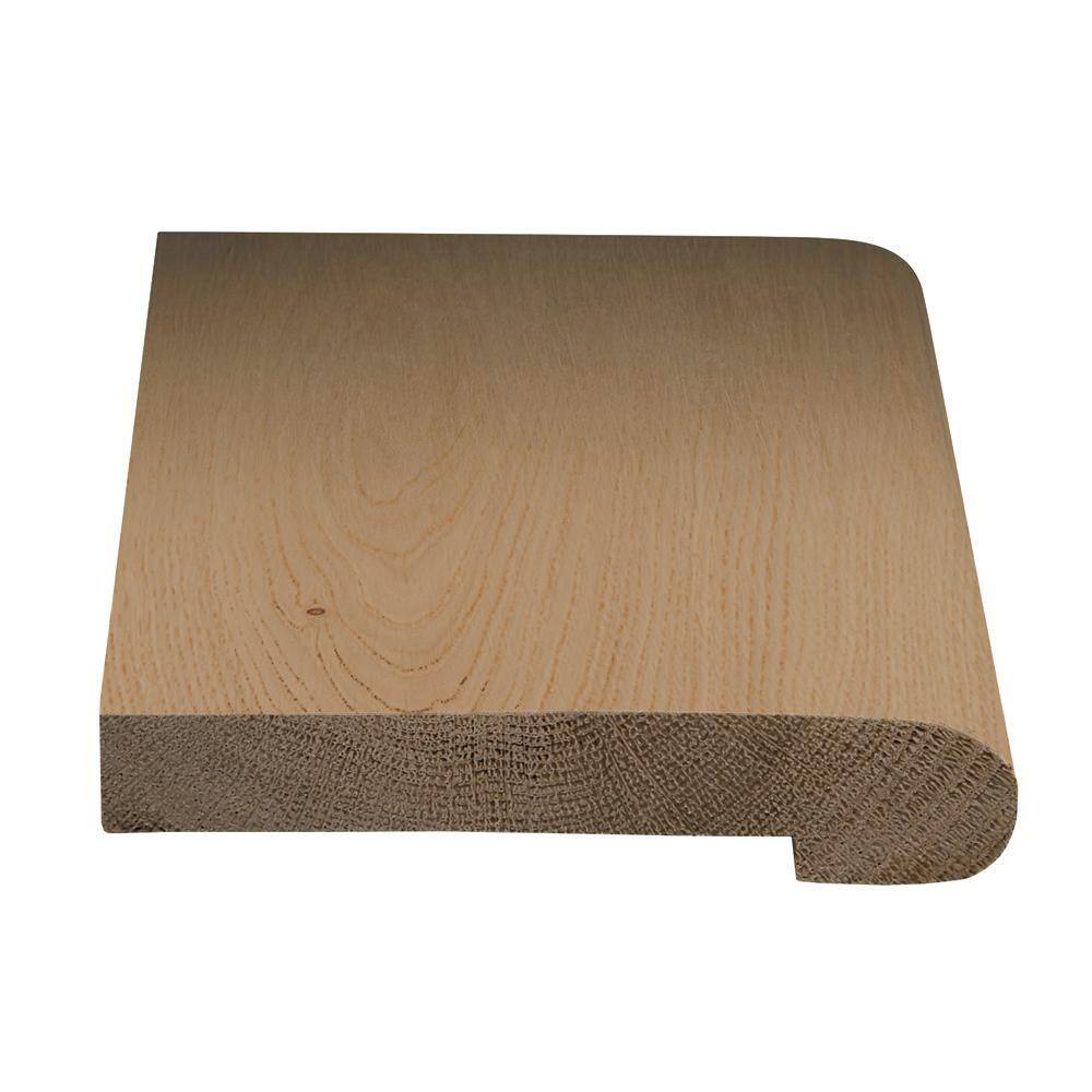 Lebanon 0.75 in. Thick x 3 in. Width x 77 in. Length Flush Stair Nosing European White Oak Hardwood Trim price history on PriceWatchPro