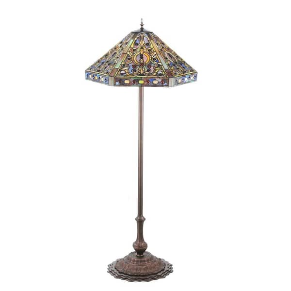 Illumine 3 Tiffany Floor Lamp