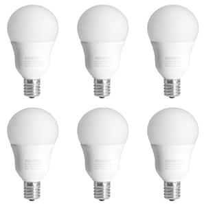 40-Watt Equivalent A15 Dimmable ETL Listed Intermediate Base E17 LED Light Bulb Cool White 4000K (6-Pack)