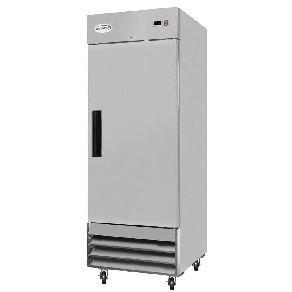 23 cu. ft. Stainless Steel Single Door Reach-In Freezer