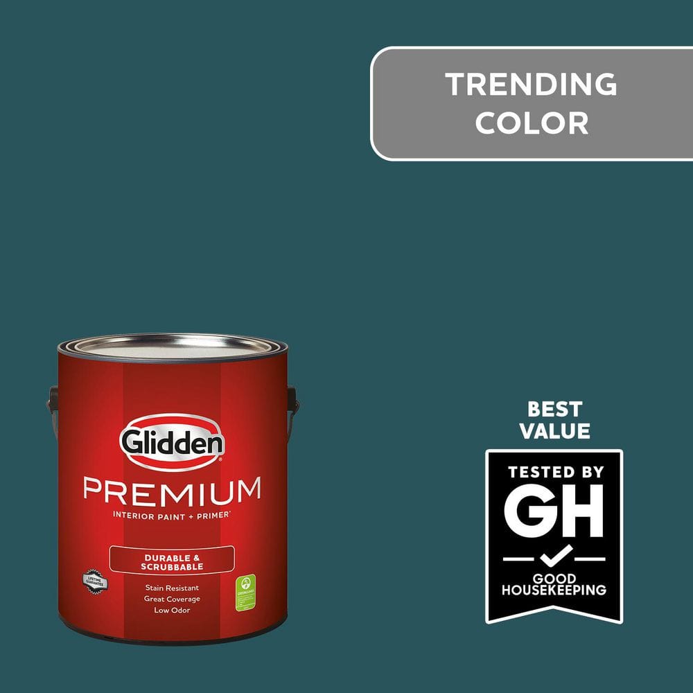 Glidden Premium 1 gal. Deep Emerald PPG1148-7 Eggshell Interior