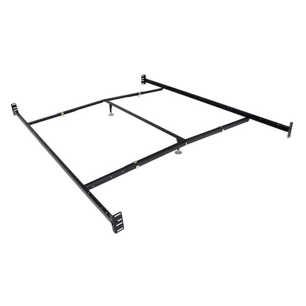 Hollywood Bed Frame Black Adjustable, Adjustable Metal Bed Frame Directions
