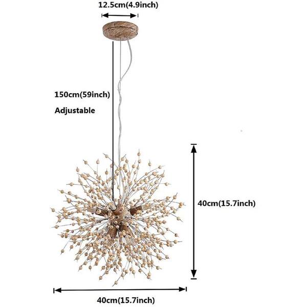 sputnikページ 8 Lights Semi Flush Sputnik Crystal Ceiling Sconce with