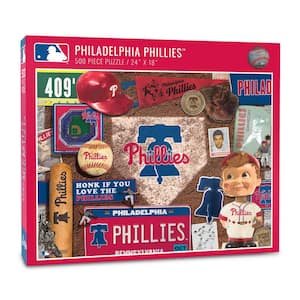 MLB Philadelphia Phillies Retro Series Puzzle (500-Pieces)
