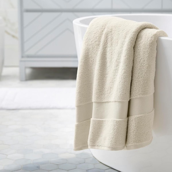 Big Save!100% Cotton Towels Ultra Soft Towel Hand Bath Thick Towel Bathroom, Size: 34, Beige