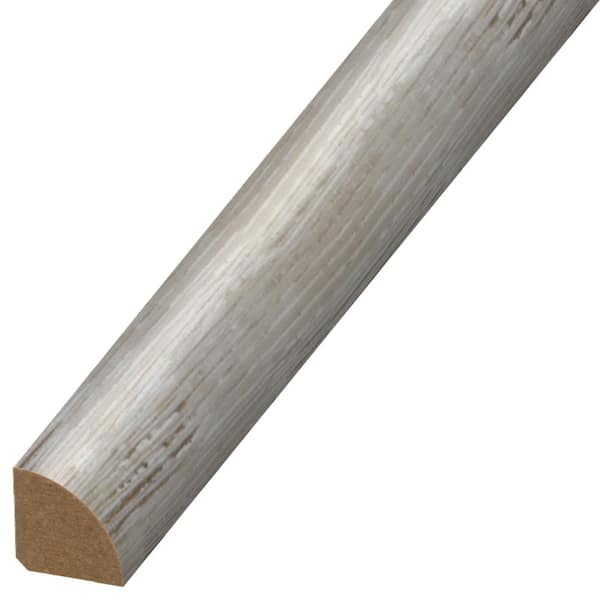DuraDecor Classy Chic Posh Pine 0.75 in. T x 0.75 in. W x 94 in. L Quarter Round Molding