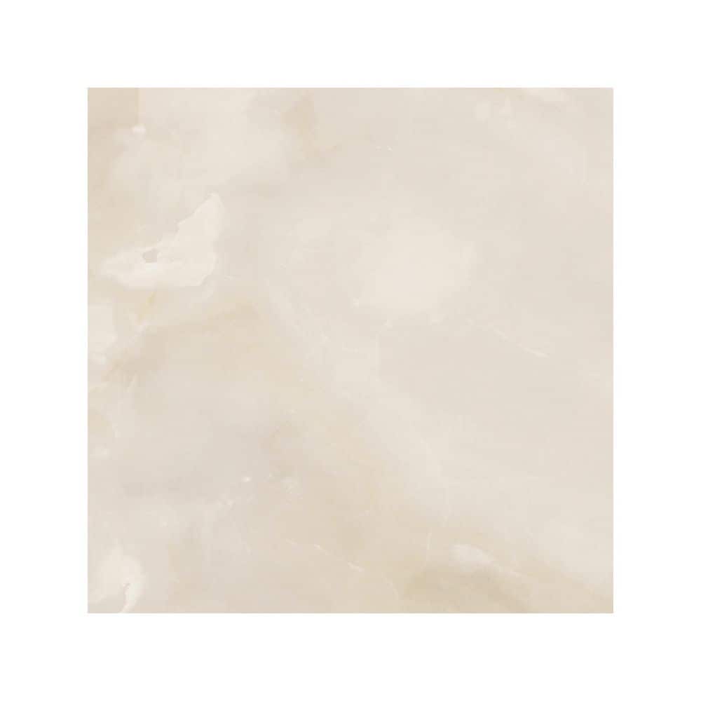 American Onyx Beige 4 in. x 4 in. Polished Marble Look Porcelain Large Format Floor and Wall Tile Sample price history on PriceWatchPro