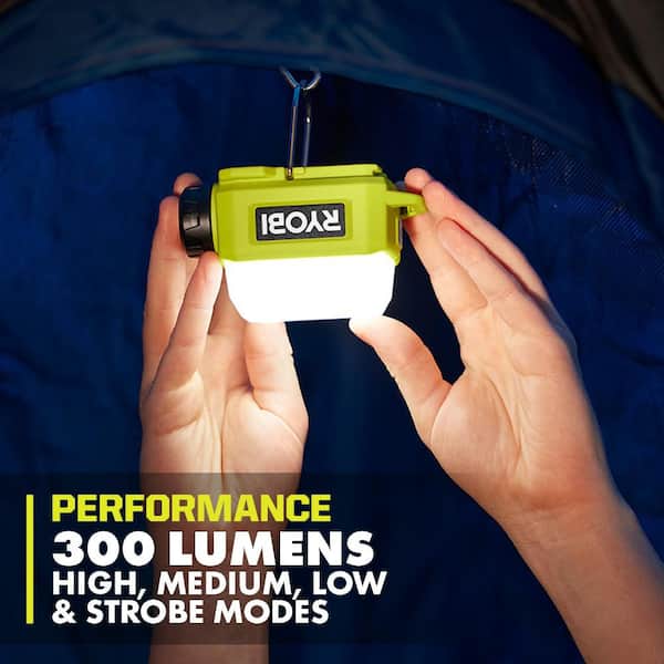 RYOBI USB Lithium LED Compact Flashlight and Compact Area Light