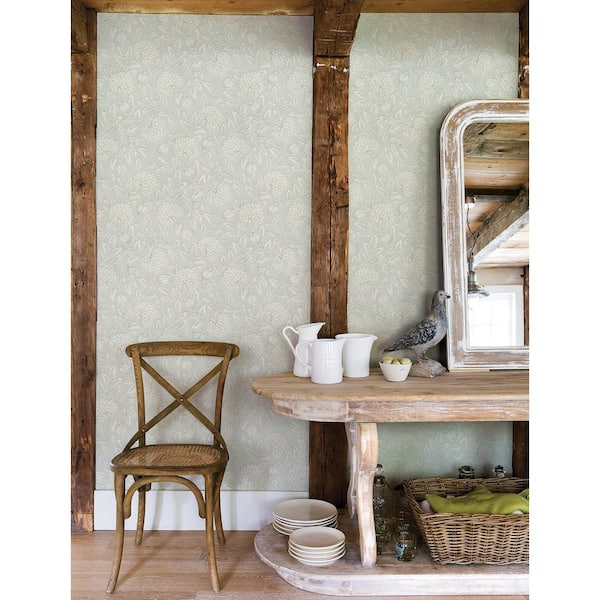 Vadouvan Light Blue Pre-Pasted Non-Woven Wallpaper Sample