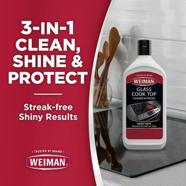 Weiman 20 oz. Glass Cook Top Cleaner and Polish 137 - The Home Depot