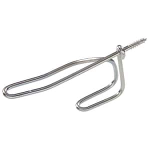 Wire Coat and Hat Hook in Zinc-Plated (5-Pack)