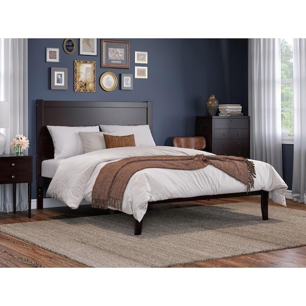 AFI NoHo Espresso Queen Solid Wood Platform Bed