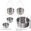 Petmaker 50.4 oz. 2 in. Feeder Stainless-Steel Dog Bowls - Cage