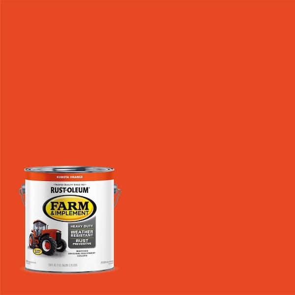 1 gal. Farm Equipment Kubota Orange Enamel Paint