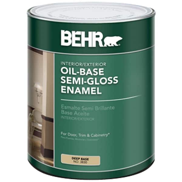 BEHR 1 Quart Deep Base Semi-Gloss UV/Fade Resistant Exterior Paint