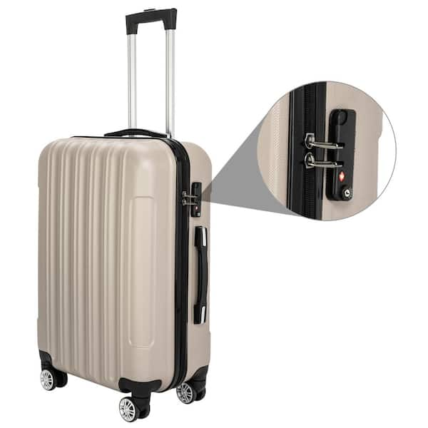 Champagne luggage set online