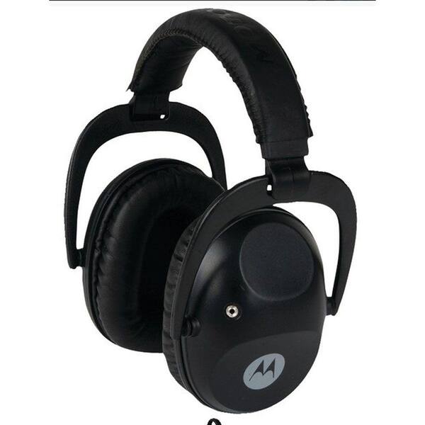 MOTOROLA Protective Noise Canceling Earpads with PTT Microphone Cable