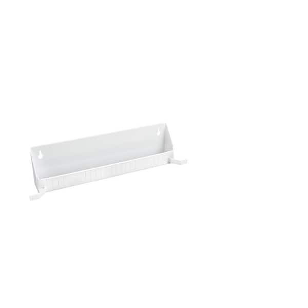 White 14 Kitchen Sink Cabinet Front Tip Tilt Out Tray Sponge Holder  Replacement