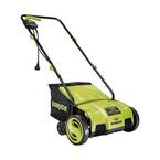 13 in. 12 Amp Electric Lawn Dethatcher with Collection Bag