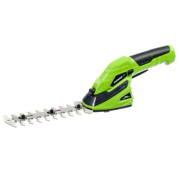 Earthwise Lithium Cordless Garden Shear Combo Pack Lss10163 The Home Depot