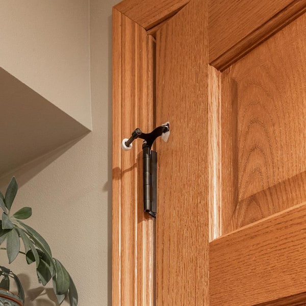 Oil-Rubbed Bronze Hinge Pin Door Stop for Hollow Core Doors (5-Pack) Oil-Rubbed Bronze Hinge Pin Door Stop for Hollow Core Doors (5-Pack)