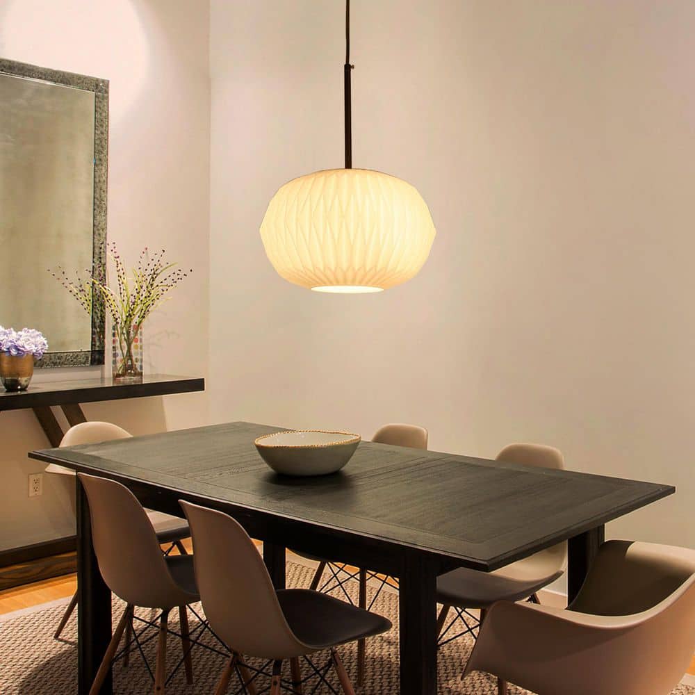 1-Light Brass Modern Globe Pendant Light with Milk White Glass Shade Adjustable Height Chandelier for Kitchen Island price history on PriceWatchPro