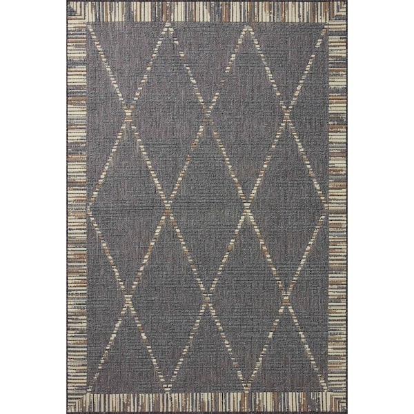 LOLOI II Loloi Rainier Slate/Multi 11'-6" x 15' Indoor/Outdoor Area Rug