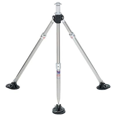 Swivel-Eze Adjustable Height Stainless Steel Ski Pylon 28 in. to 33 in.