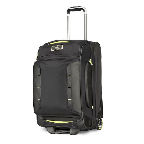 AT8 22 in. Upright Wheeled Nylon Carry on Duffel Bag with Handle-67925 ...