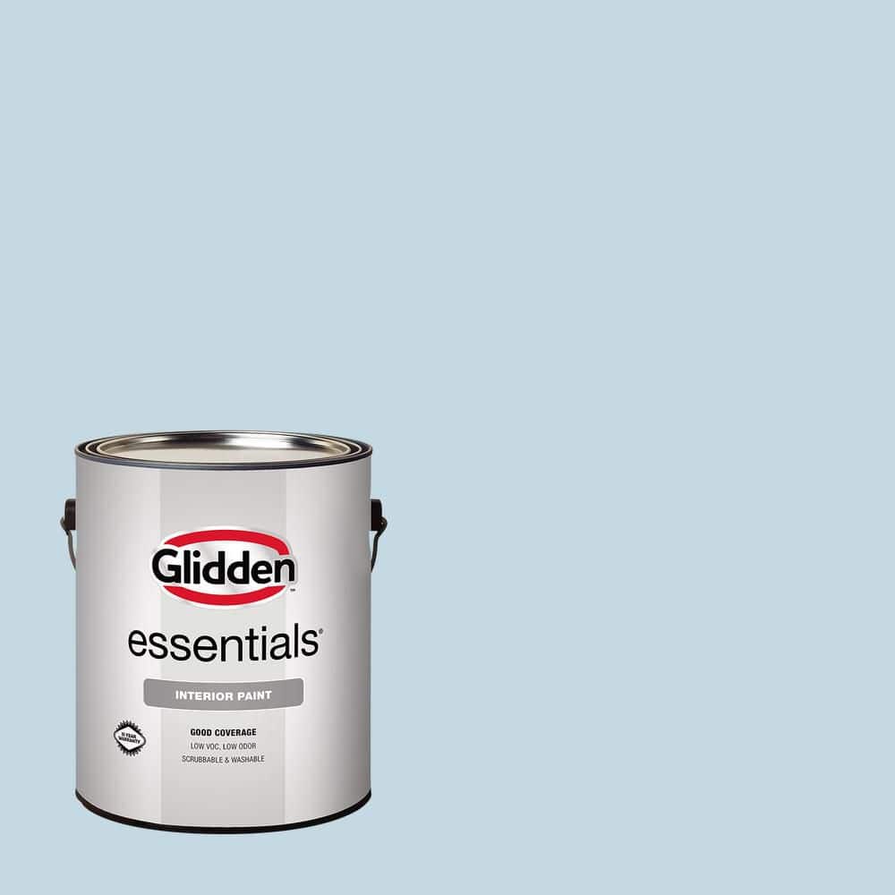 Glidden Essentials 1 gal. PPG1157-2 Blue Pearl Eggshell Interior