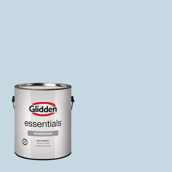 Glidden Essentials 1 gal. PPG1157-2 Blue Pearl Eggshell Interior Paint