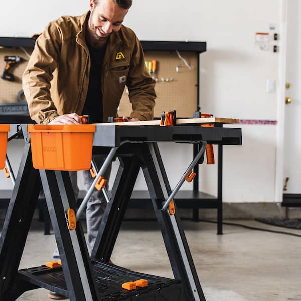 Worx Pegasus Multi-Function Work Table and Sawhorse with Quick