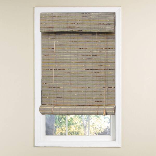 Radiance 30 in. x 72 in. Natural Sahara Rollup Blind