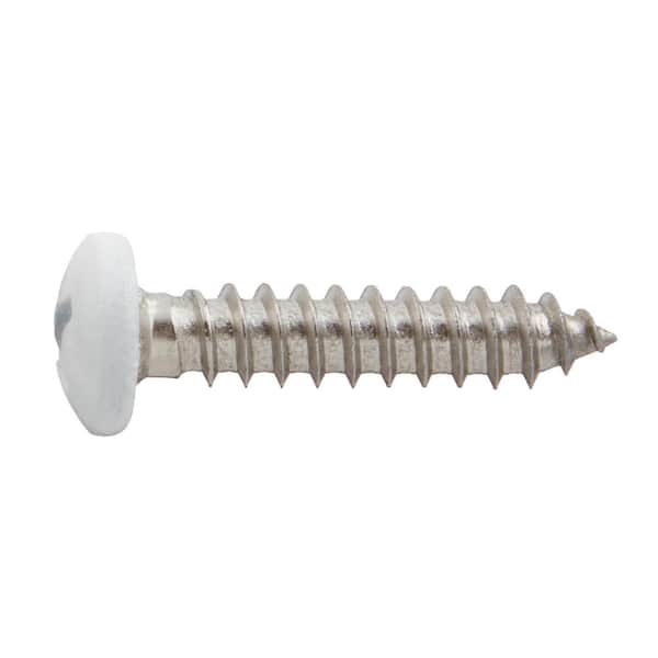 Lot De 250 Vis Pour Tôle Acier Inoxydable 316 - #10 X 5/8", Tête Plate, Empreinte Carrée, Par Fastenere