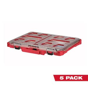 PACKOUT 11-Compartment Low-Profile Small Parts Organizer (5-Pack)