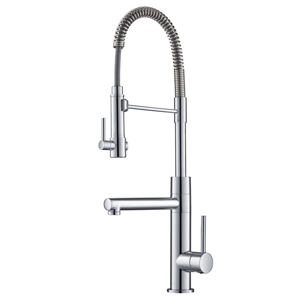 KRAUS Artec Pro Single Handle Pull Down Sprayer Kitchen Faucet with Pot Filler in Chrome KPF-1603CH Sansujyuku sansujyuku.com