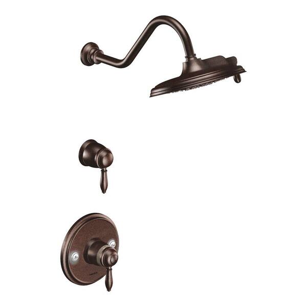 MOEN Weymouth ExactTemp Shower Only Trim Kit in Oil Rubbed Bronze (Valve Not Included)