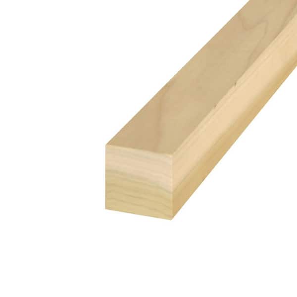Unbranded 1 in. x 1 in. Poplar Square Dowel