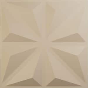 19 5/8 in. x 19 5/8 in. Bailey EnduraWall Decorative 3D Wall Panel, Smokey Beige (Covers 2.67 Sq. Ft.)