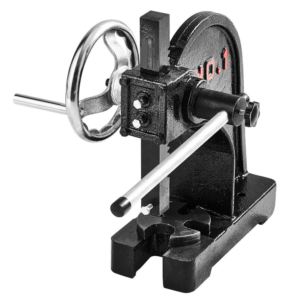 Arbor Press, Cast Iron Manual Desktop Arbor Press, 1 Ton Manual Arbor Press with Handwheel, 5.9 in. Maximum Height, price history on PriceWatchPro